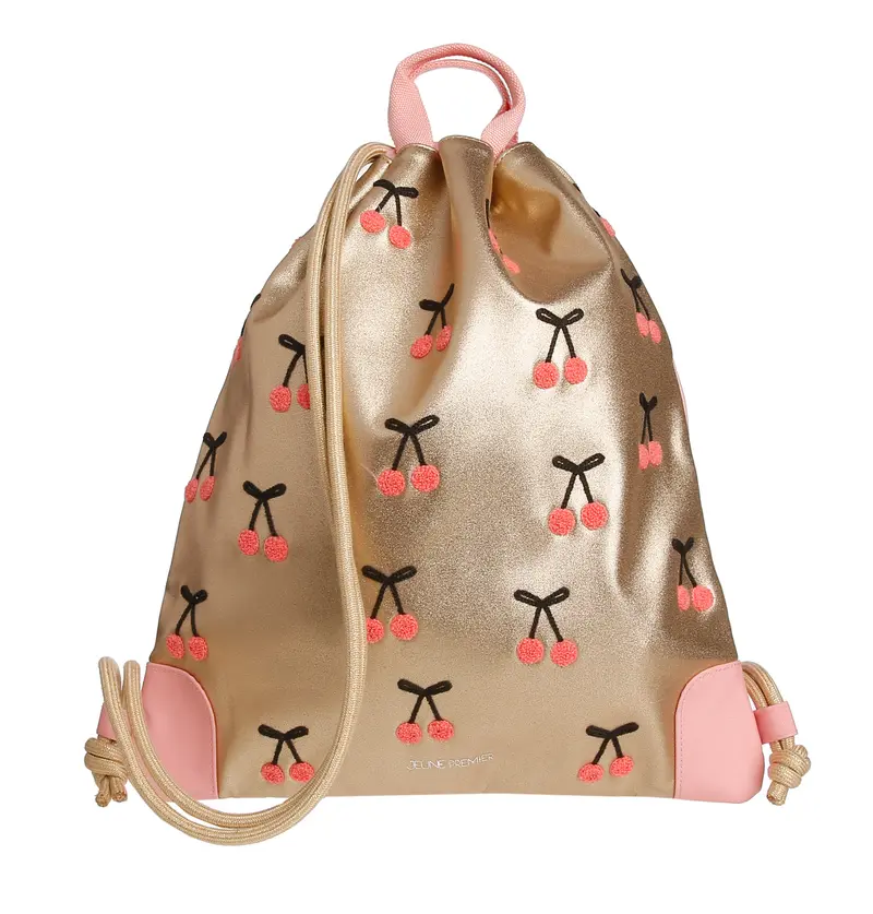 City bag, Cherry Pompon