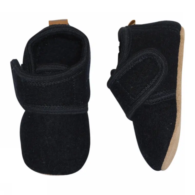 Classic wool slippers - Marine