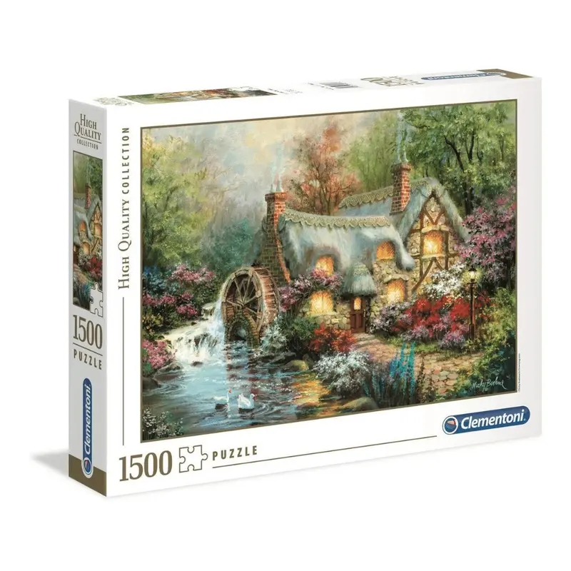 Clementoni 1500 brikker puslespil - Country Retreat