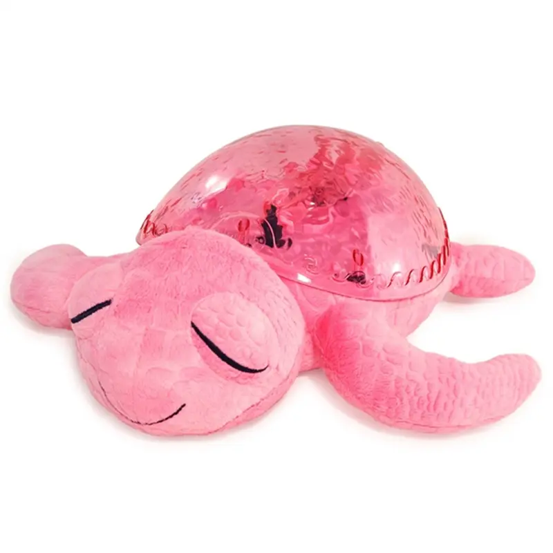 Cloud B Tranquil Turtle Natlampe Pink m. Lyd