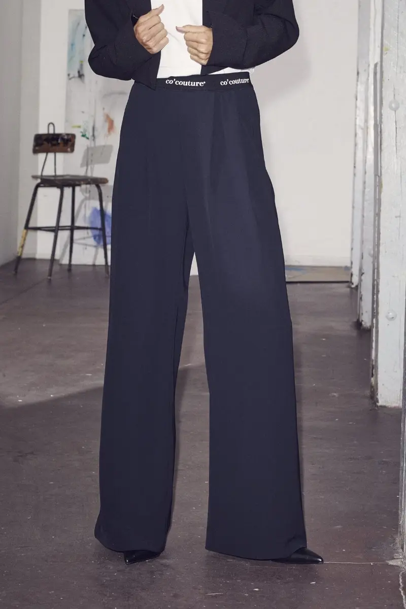 Co´couture - Aminacc Logo Pant - 96 Black