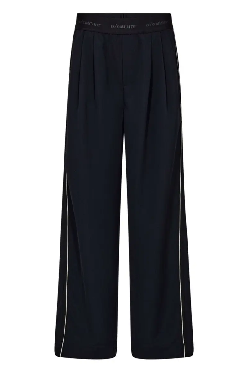 Co´Couture - Aminacc Split Panel Pant 41026 - 120 - Navy