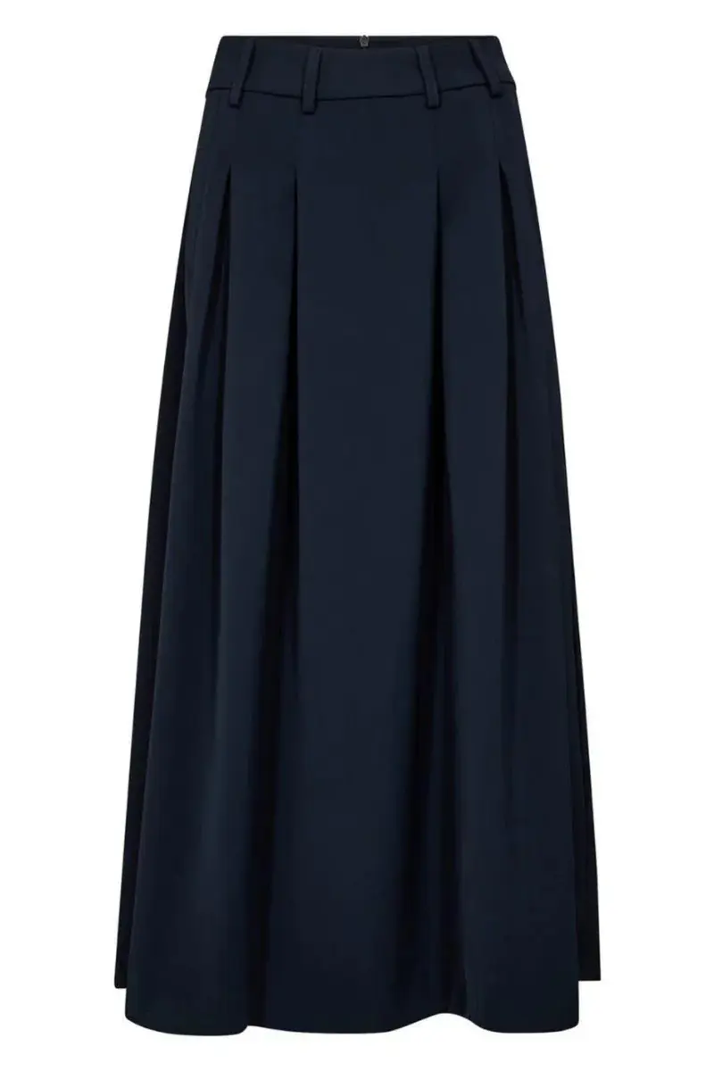 Co´Couture - Anyacc Pleat Skirt 34178 - 120 - Navy