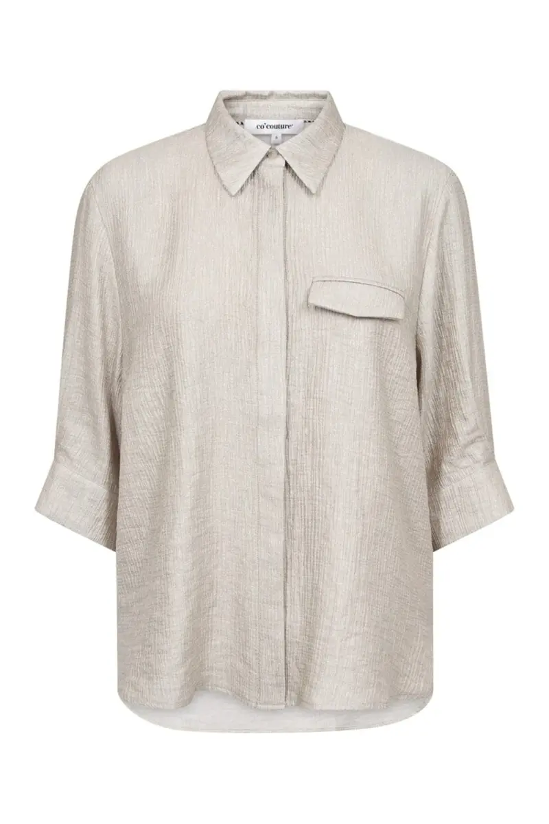 Co´Couture - Chercc Shirt 45187 - 930 - Silver