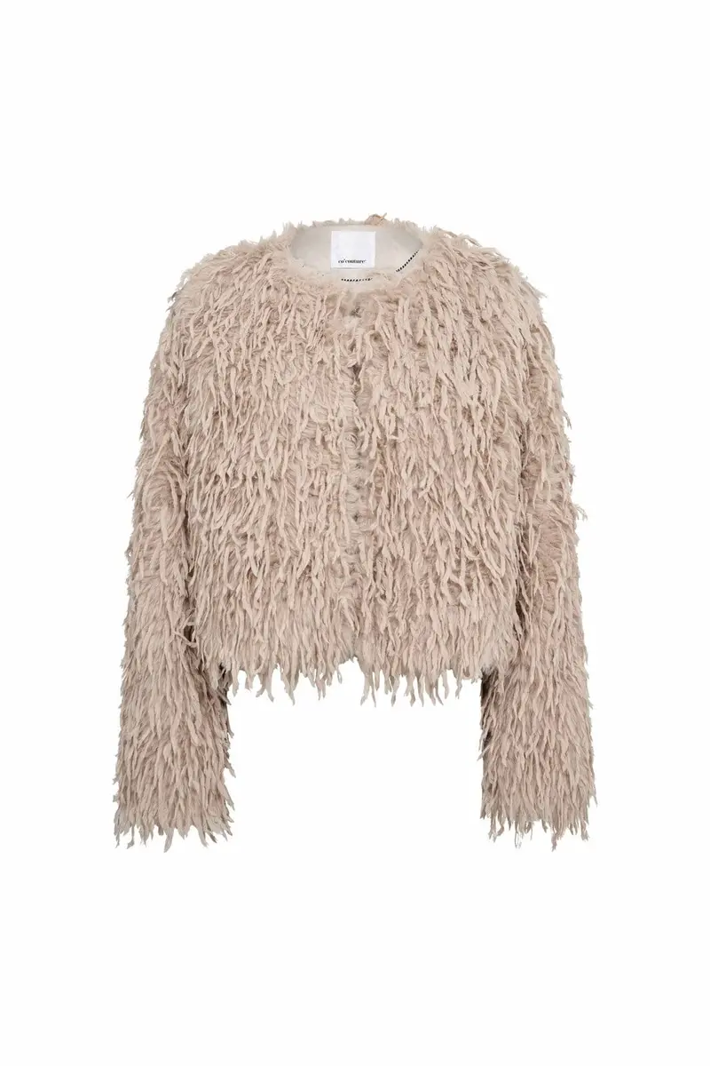 Co´Couture - Felicecc Feather Jacket 500603 - 20014 - Mink