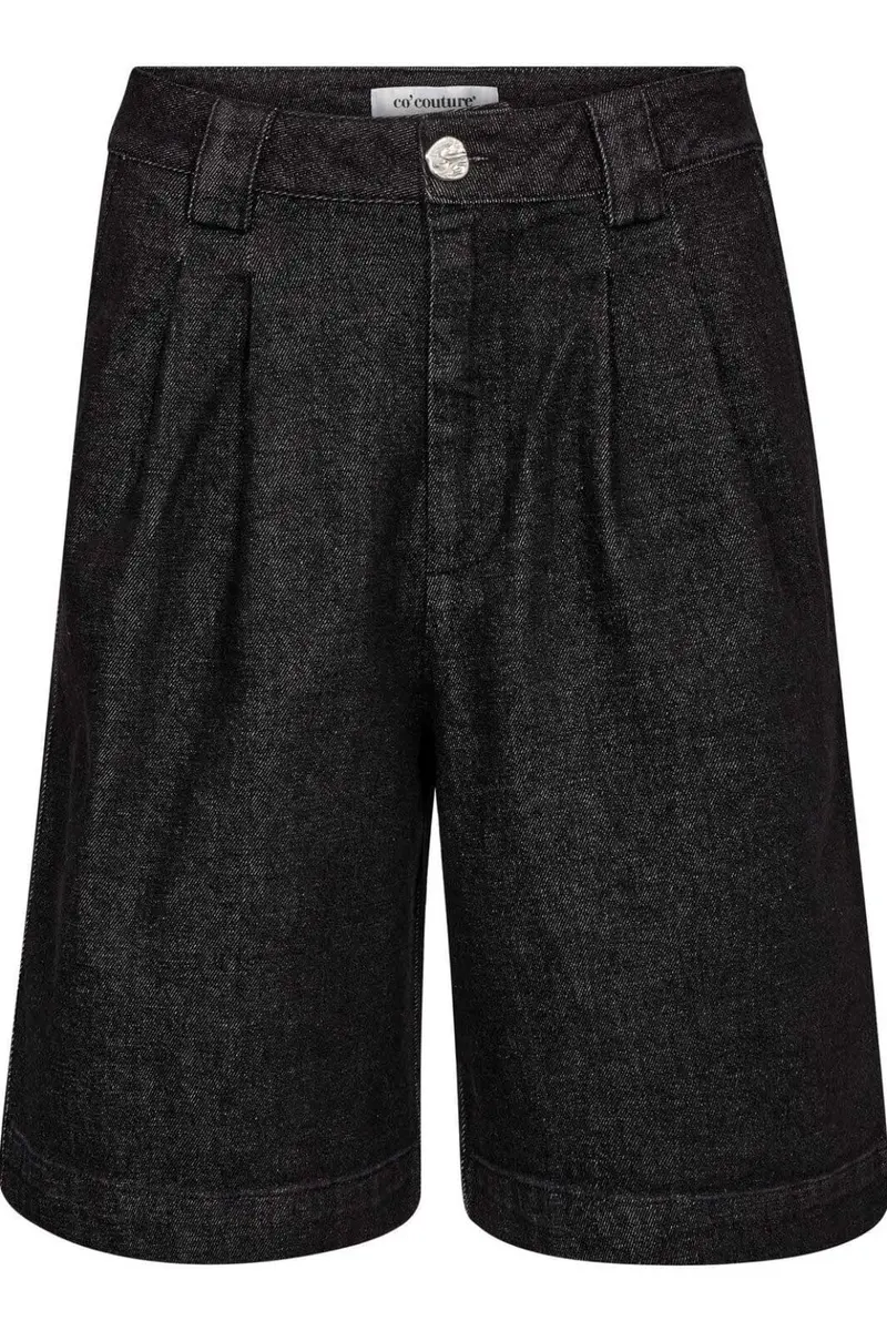 Co´Couture - Helimacc Pleat Shorts 41051 - 96 - Black