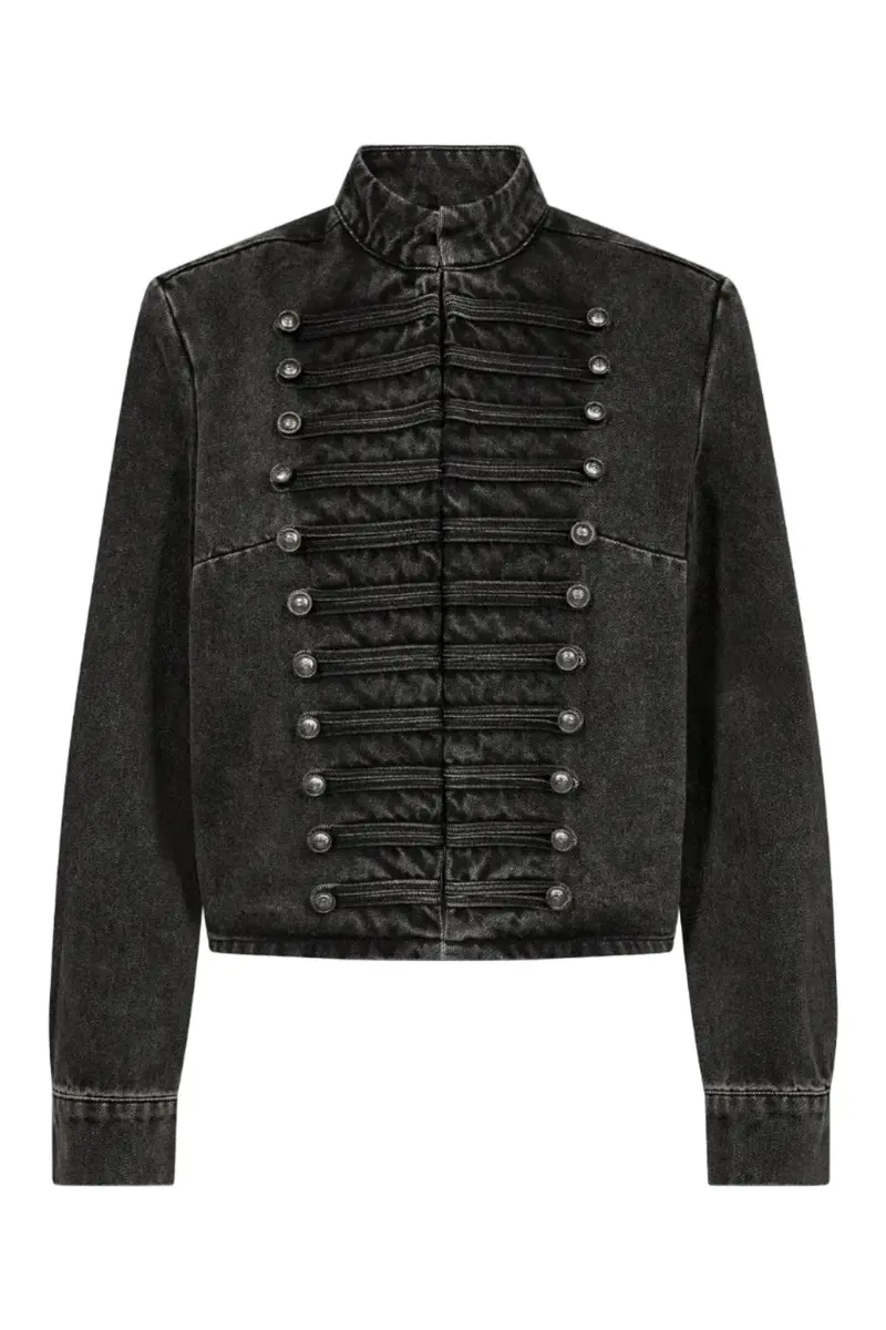 Co´Couture - Jacecc Denim Officer Jacket 506703 - 65001 - Black