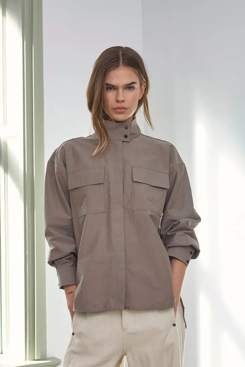 Co´Couture - Jojocc Shirt 500427 - 20010 - Mushroom