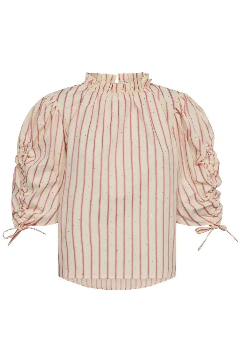 Co´couture - Keiracc Gem Puff Blouse 35749 - 65330 Marcipink