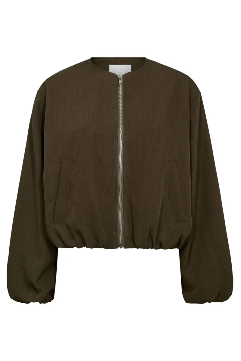Co´Couture - Lunacc Balloon Zip Jacket 30330 - 69 - Military Olive