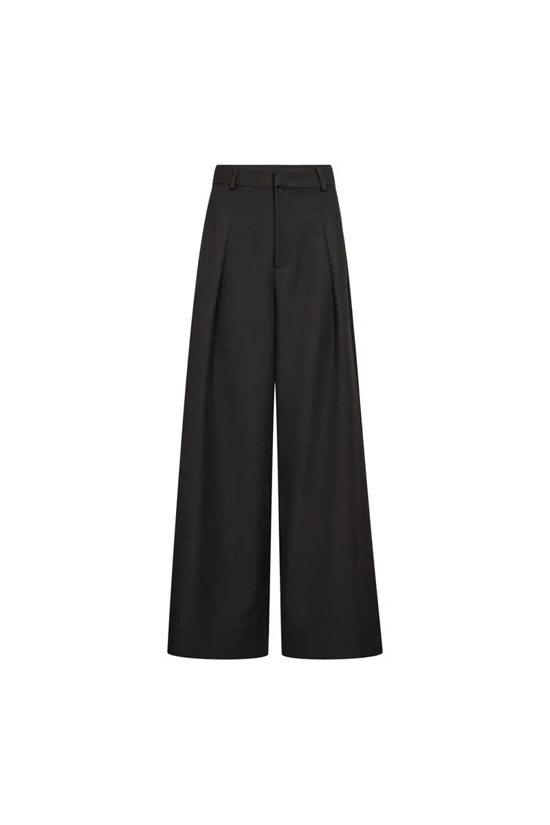 Co´Couture - Lunacc Pleat Pant 500391 - 65001 - Black