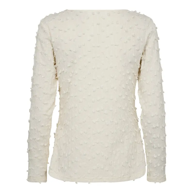 Co´couture - Pompomcc Blouse 33125 - 11 Off White