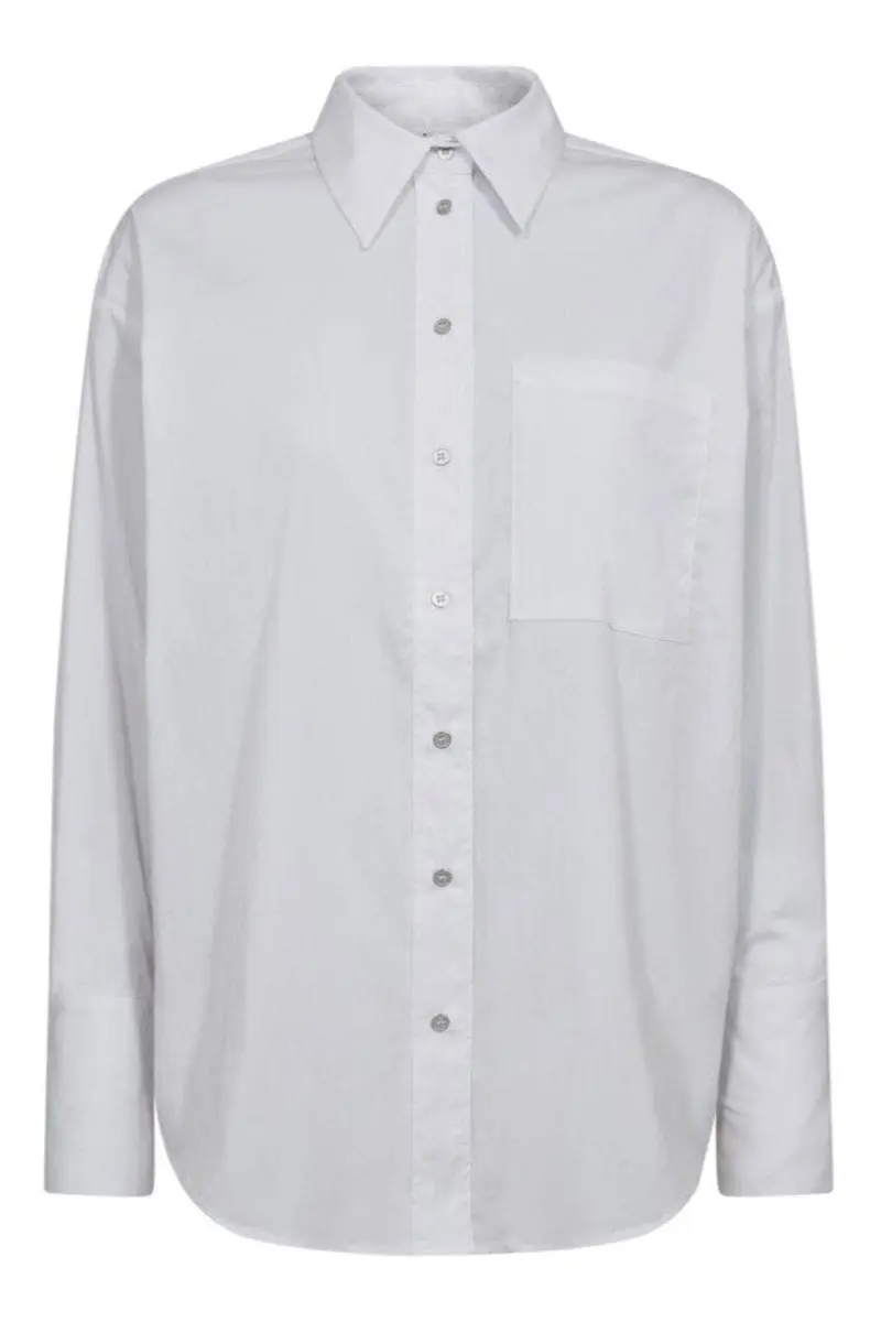 Co´Couture - Poppycc Cuff Shirt 35928 - 23 - Pale Blue