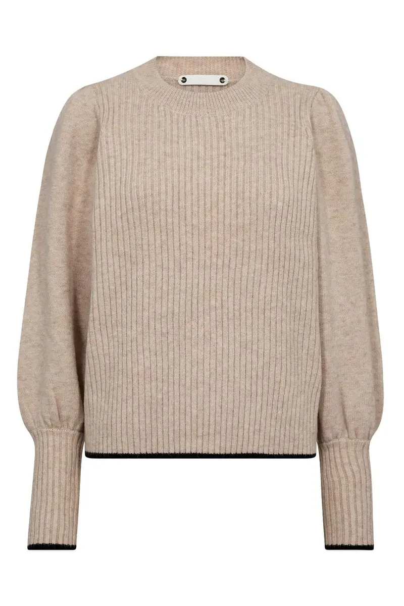 Co´couture - Rowcc O-Puff Knit 32137 - 11 Off White