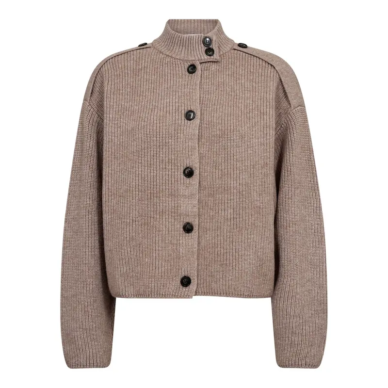 Co´Couture - Rowcc Utility Cardigan 500123 - 20014 - Mink