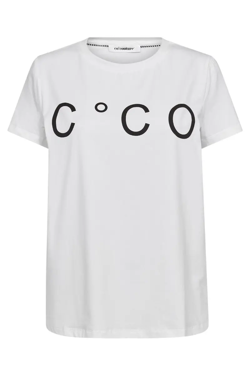 Co´Couture - Signaturecc New Tee 33200 - 4000 - White