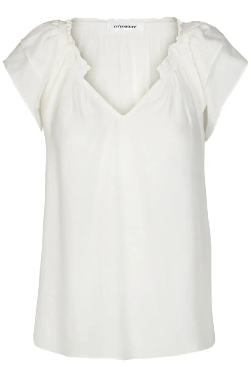 Co´couture - Sunrisecc Top 75683 - 11 Off White