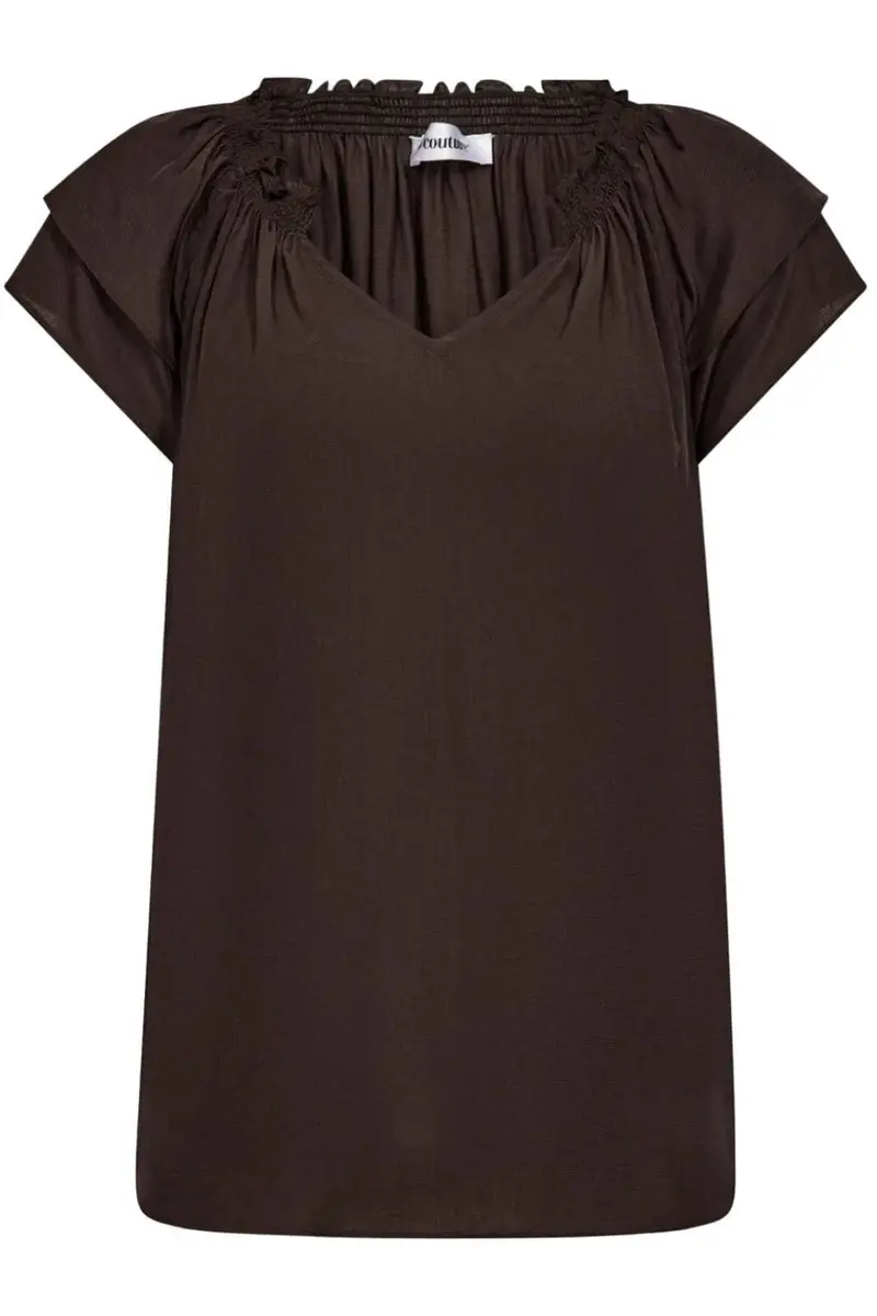 Co´Couture - Sunrisecc Top 75683 - 83 - Mocca