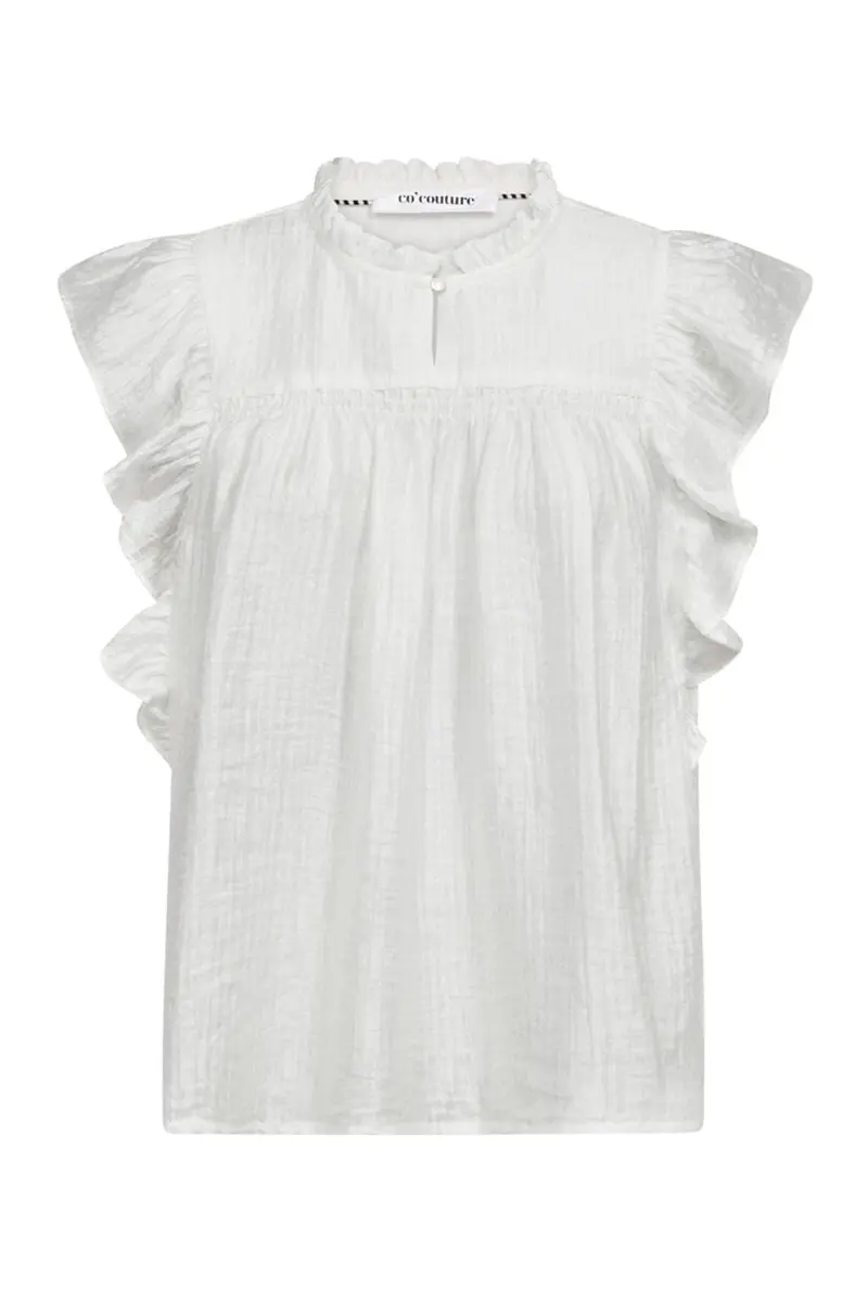Co´Couture - Tassycc Top 45162 - 4000 - White