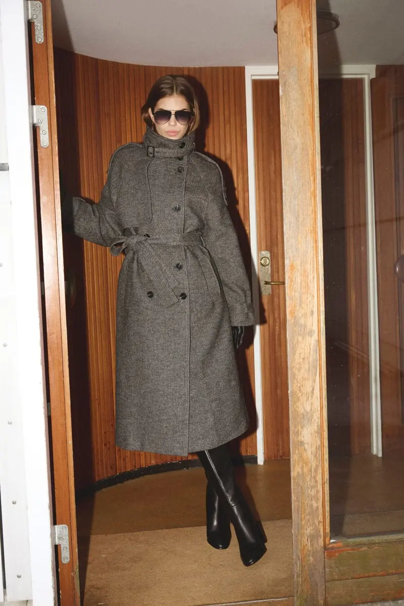 Co´Couture - Tillacc Long Coat 500121 - 65001 - Black
