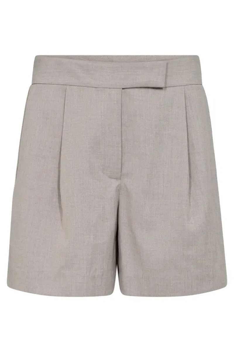 Co´Couture - Vidacc Crop Pleat Shorts 31542 - 118 - Cashew