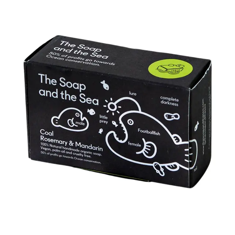 Coal, Rosemary & Mandarin | 100 g | Sæbe