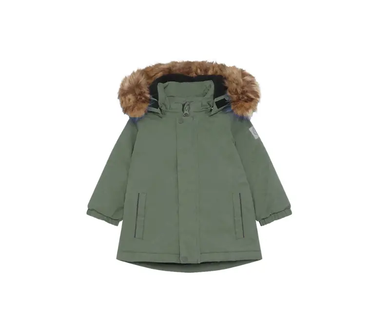 Color Kids Baby Parka W. Fake Fur - Kambaba