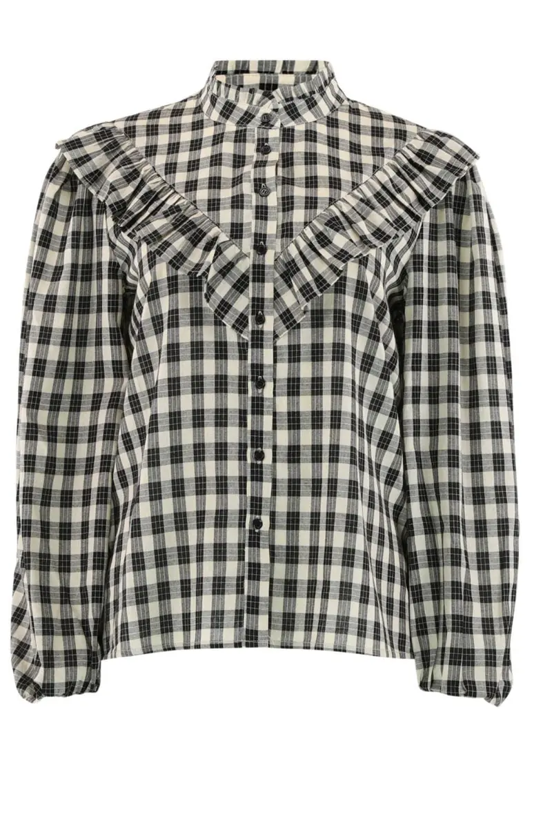 Continue - Heidi Check - Small Check Black