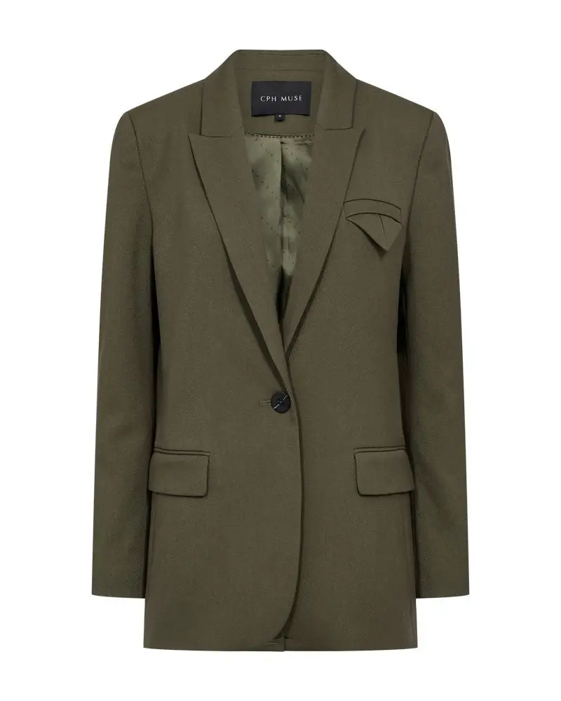 Copenhagen Muse - Cmtailor-ja 126012 - 8705 Ivy Green Melange