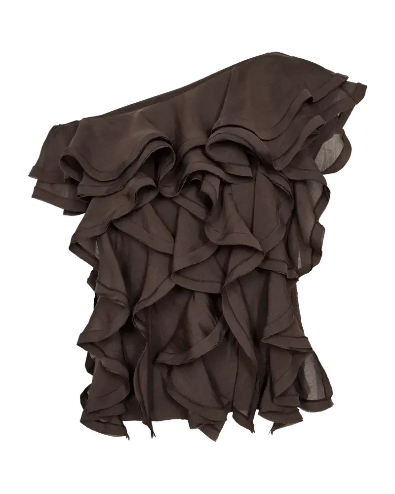 Copenhagen Muse - Cmtilly-Blouse 211438 - 2129 Mulch