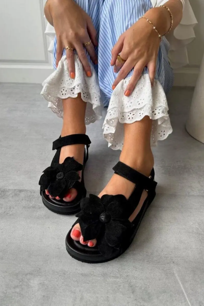 Copenhagen Shoes - My Flowers - 0001 Black