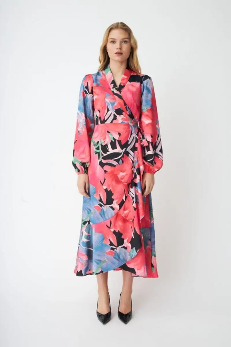 Cras - Lara Dress C1687 - 8135 - 8135 Delphine Print
