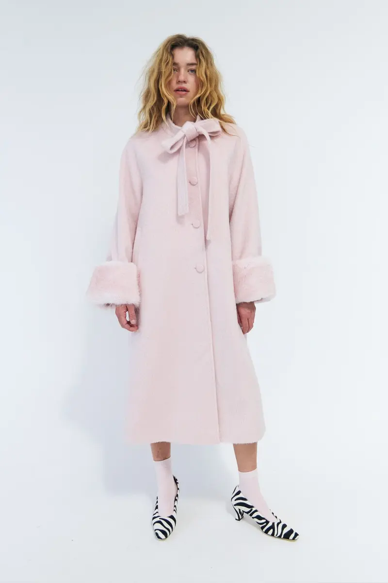 Cras - Merla Coat C771 - 4052 - Light Pink