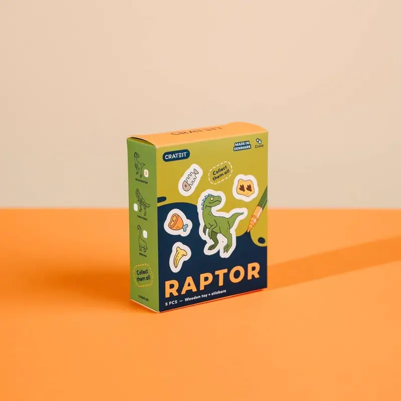 CrateIt Mini - Dinosaur Raptor