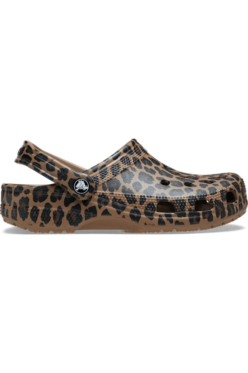 Crocs - Classic Animal Clog Sld 211800 - 2Ld - Sepia/Leopard