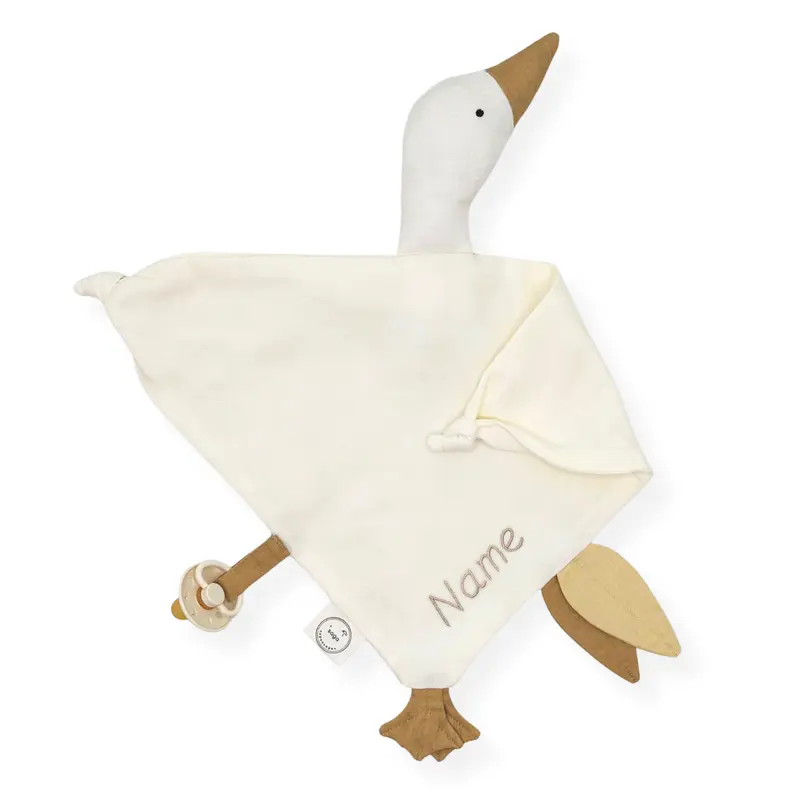 Cuddle Goose - Bliki - Moon Milk - With Embroidered Name