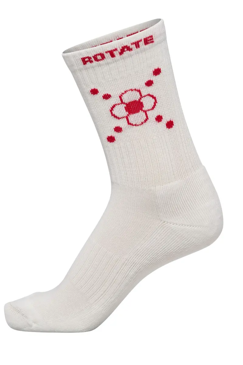 DBU x Rotate - 232041 1-pack Sock 70052 - 9041 Blanc De Blanc