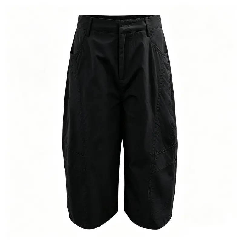 Dear Molly - Cargo Long Shorts  Ch172015b  - Black