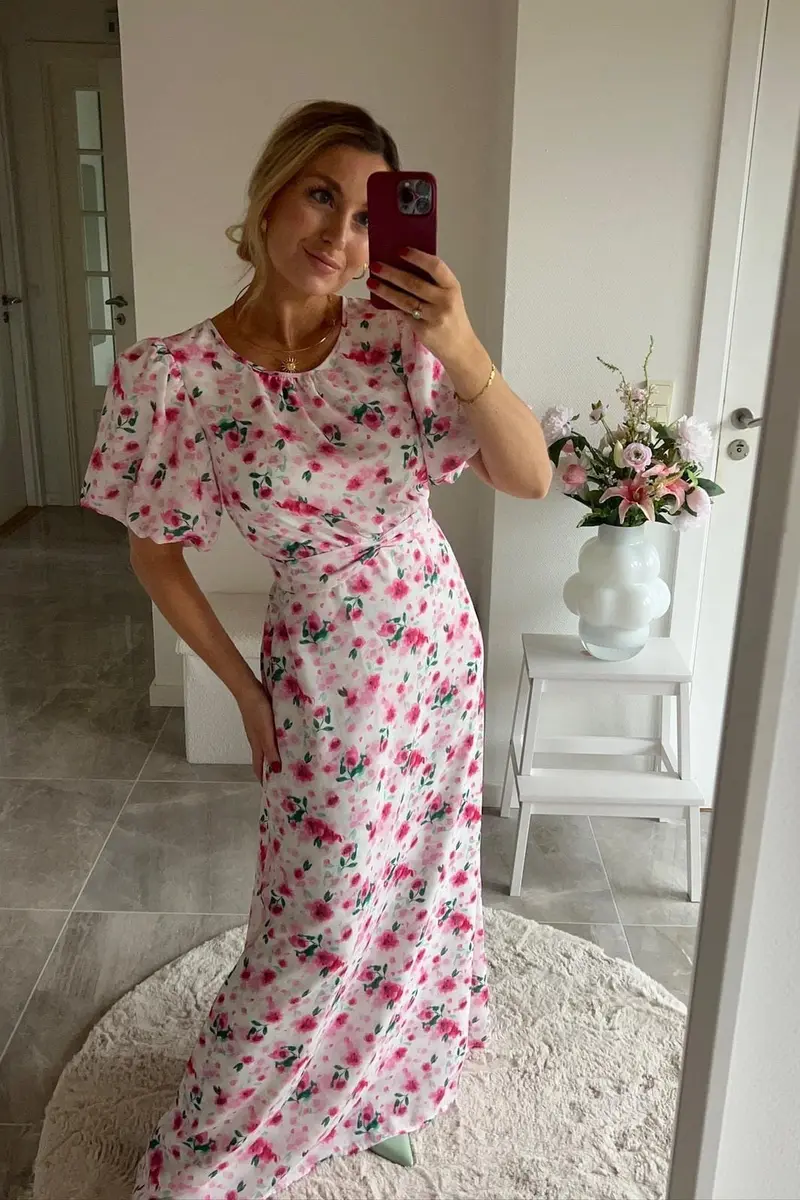Dear Molly - Daisy Dress - Pink