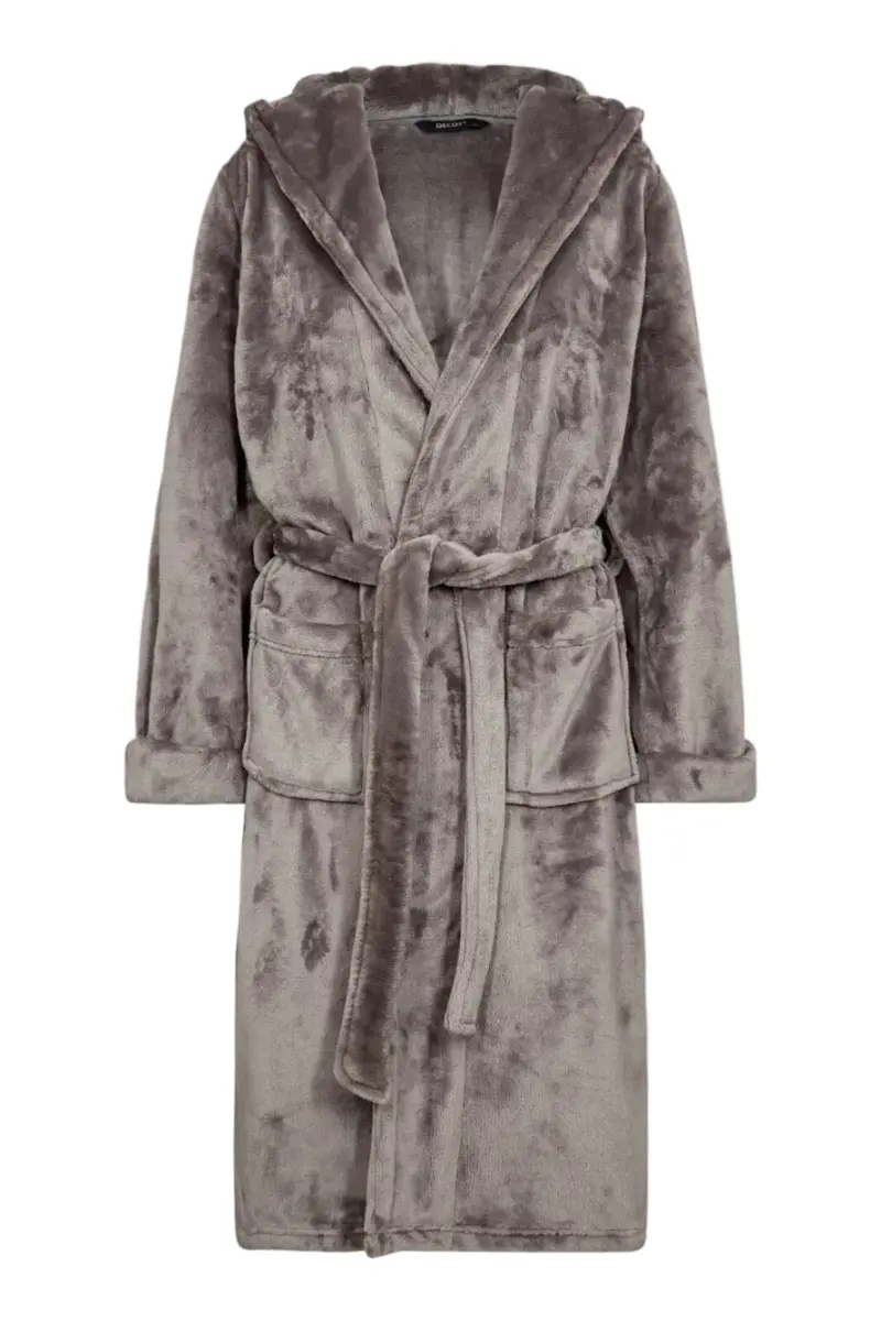 Decoy - Long Robe W/Hood 88092-0 - 1345 - Grå