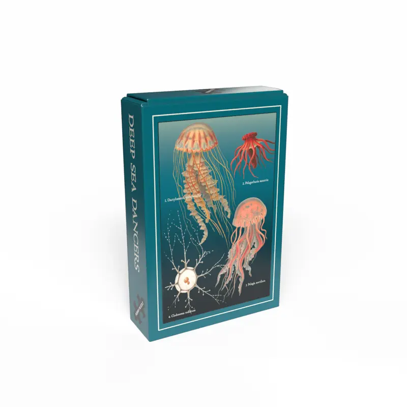 Deep Sea Dancers minipuslespil med 99 brikker fra Penny Puzzle