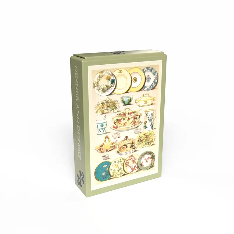 Dinner and Dessert minipuslespil med 99 brikker fra Penny Puzzle
