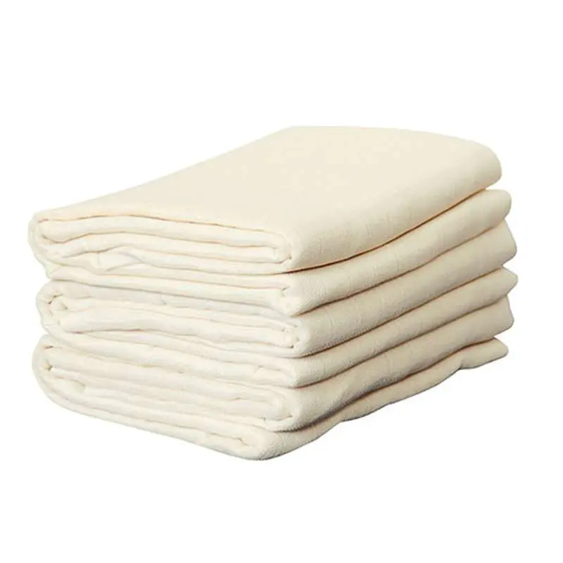 Disana Muslin Stofbleer/Minisvøb - 10 stk. - 80x80cm. - Natur