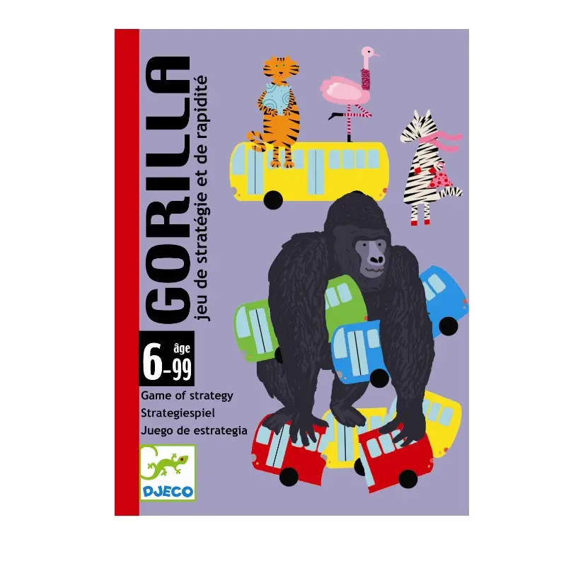 Djeco kortspil, gorilla