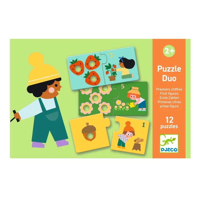 DJECO PUSLE DUO FØRSTE FIGURER