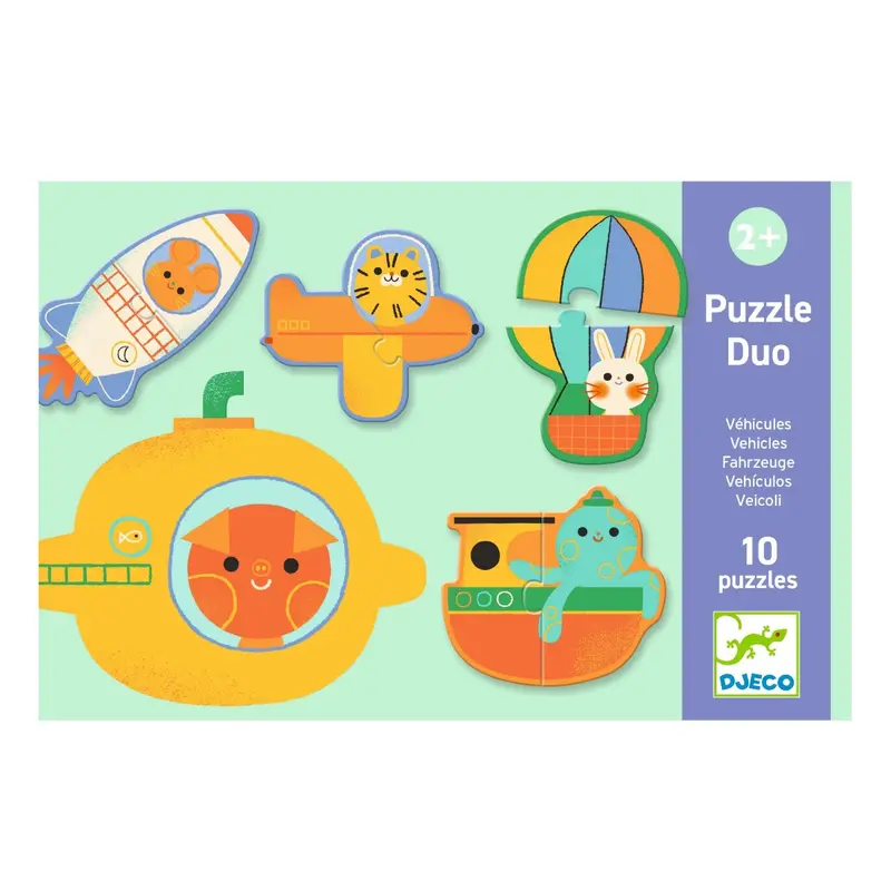DJECO PUSLE DUO VEHICLES