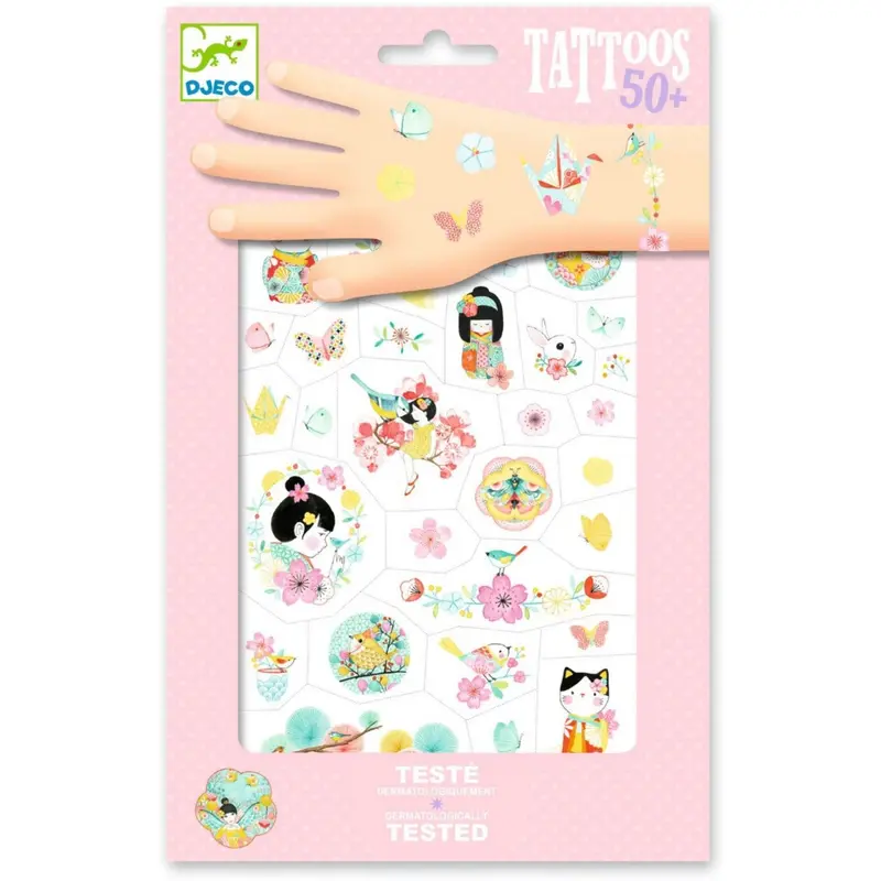 Djeco Tattoos, Kirsebærblomster