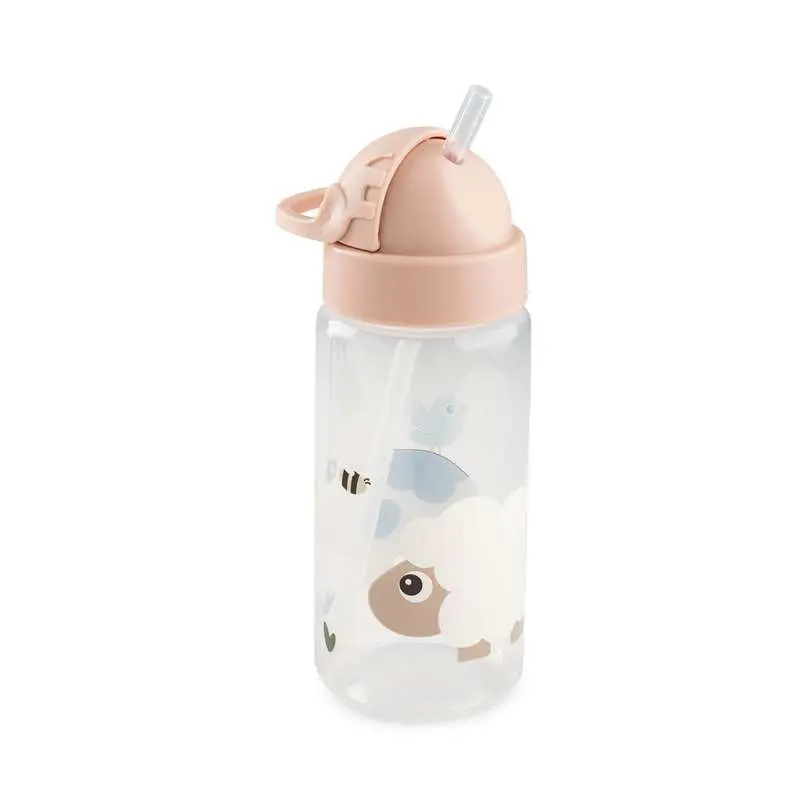 Done by Deer Drikkedunk m. Sugerør - 350ml - Tiny Farm - Pudder