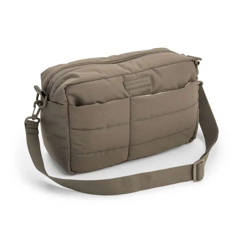 Done by Deer Quiltet Barnevognstaske - Taupe