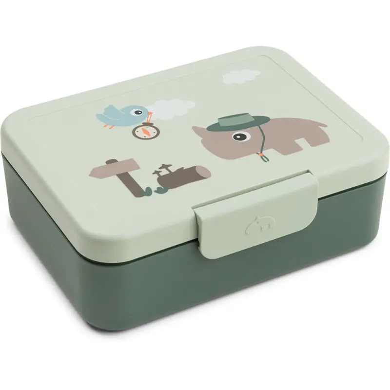 DonebyDeer Green Tiny Trails Madkasse Med Opdeler